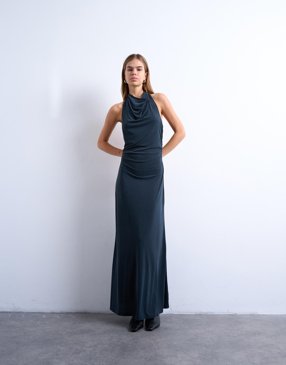TSDORTE MAXI HALTER DRESS