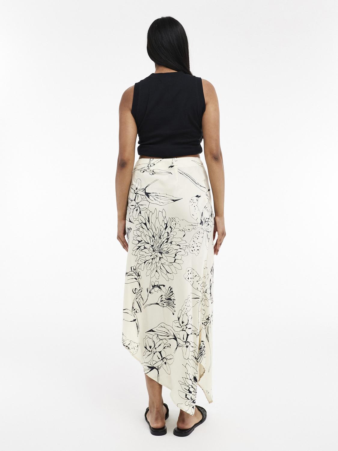 TSMANI PRINTED MAXI SKIRT
