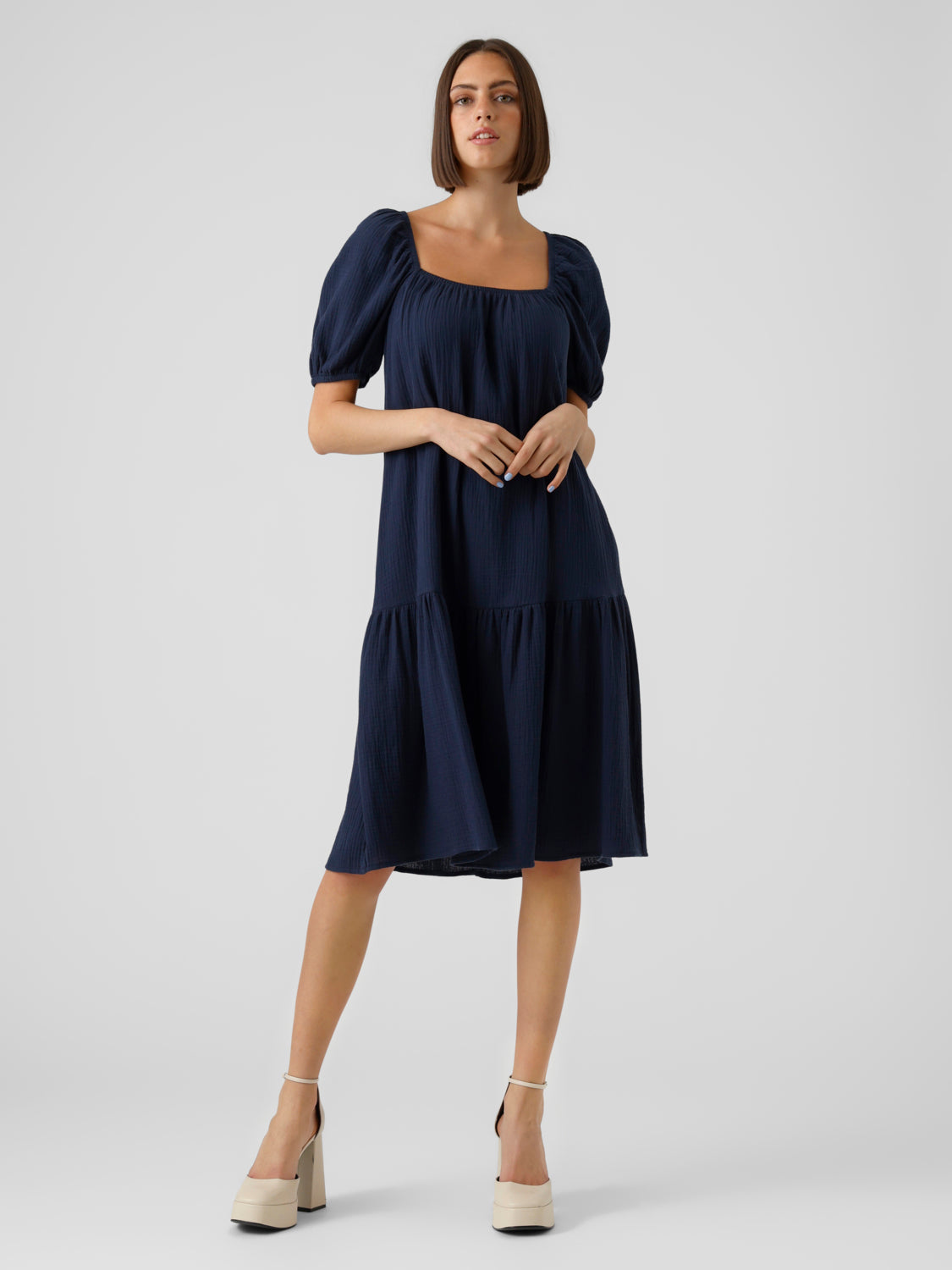 VMNATALI Dress - Navy Blazer