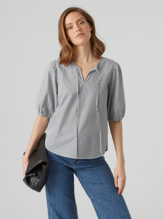 VMCORA Top - Navy Blazer