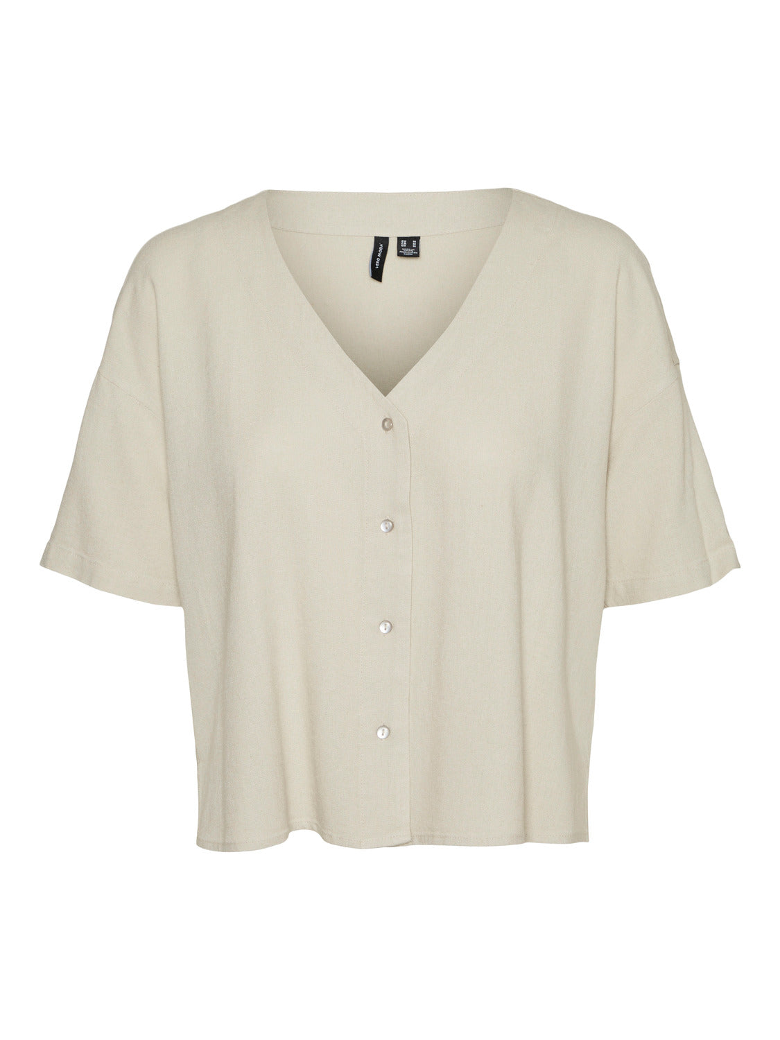 VMJESMILO Shirt - Silver Lining