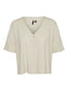 VMJESMILO Shirt - Silver Lining