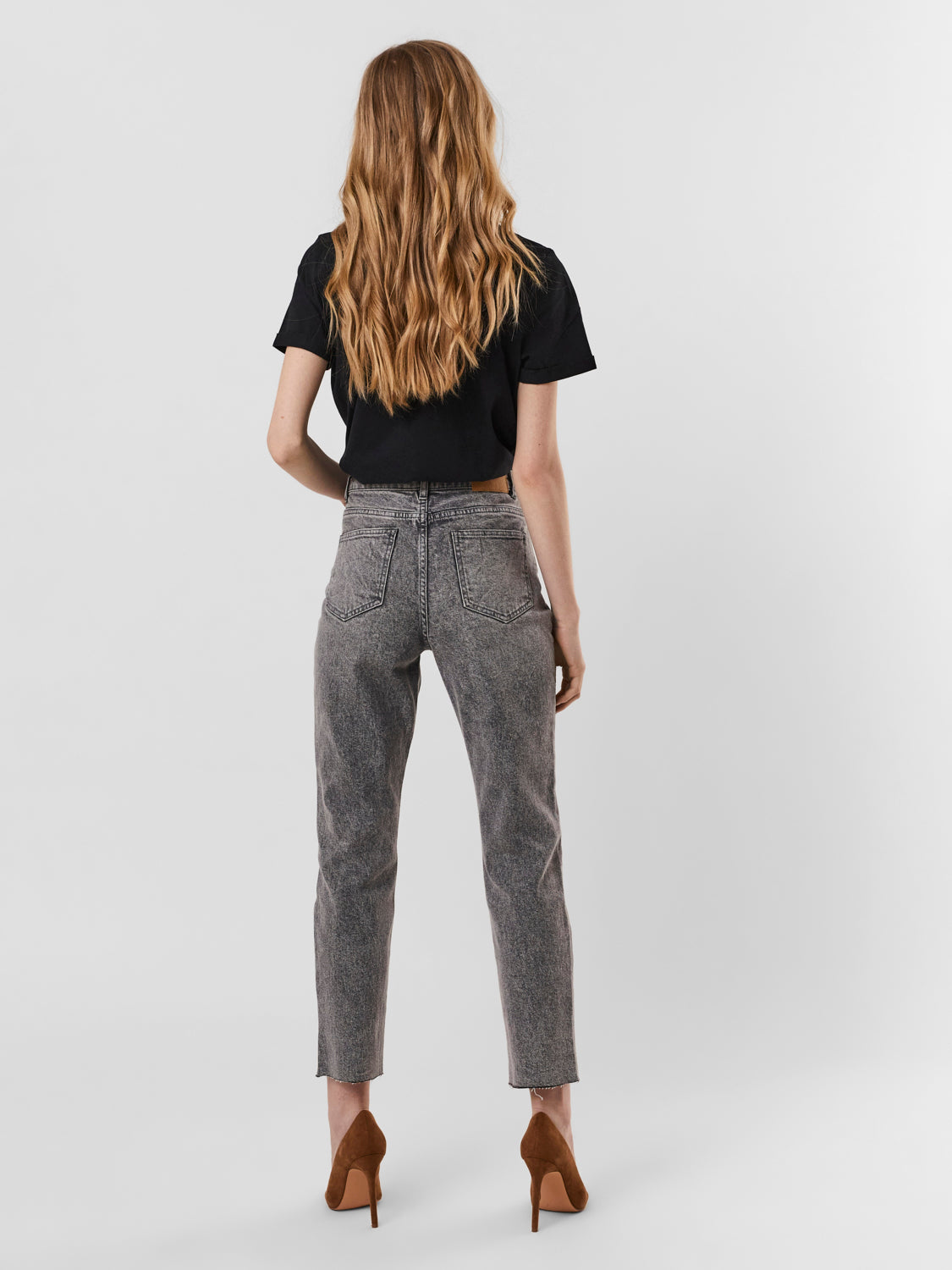 VMBRENDA Jeans - Light Grey Denim