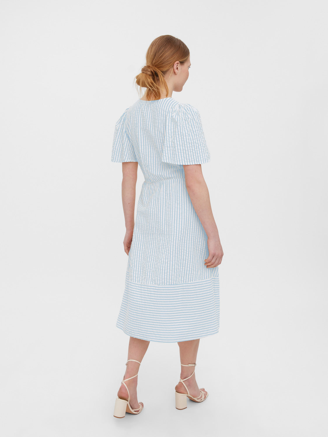 VMJUNO Short dress - Blue Bell