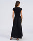 AWROSEMARY CAP SLEEVE MAXI DRESS