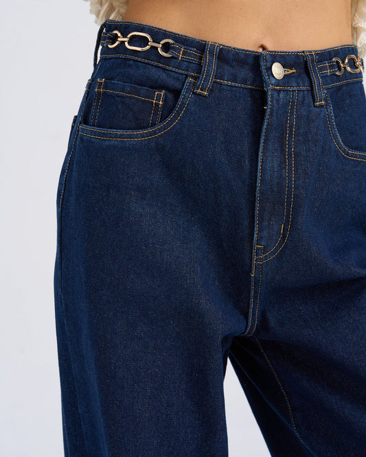 VMKATHY WIDE BELT JEANS