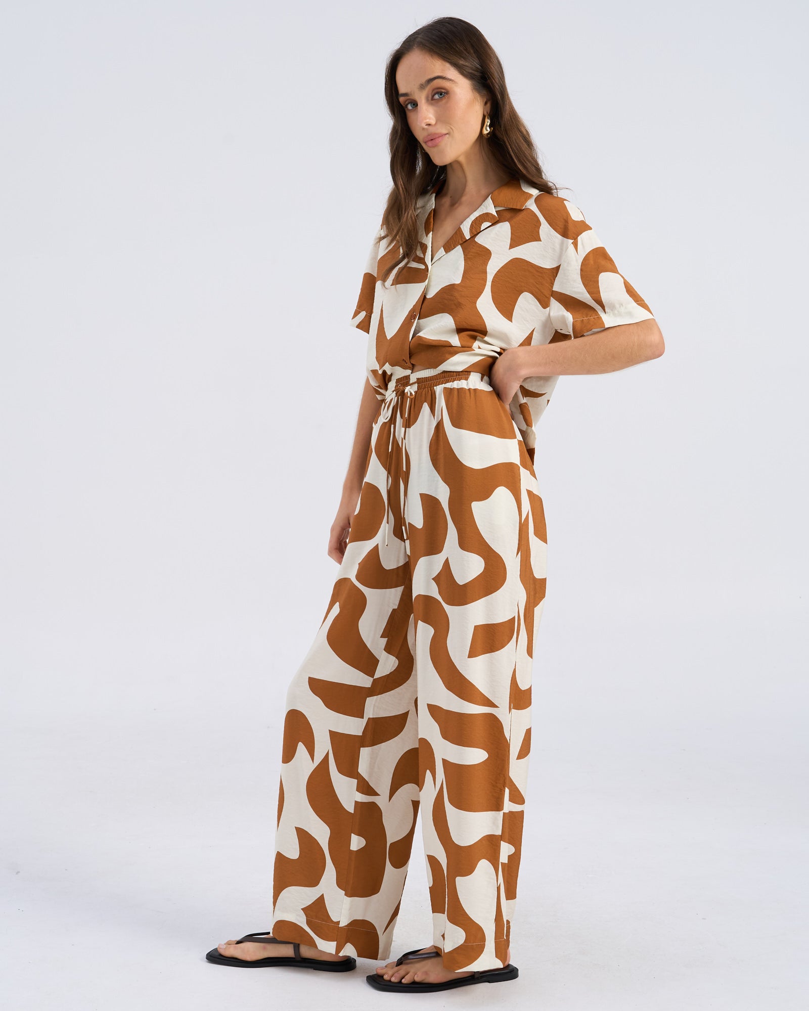 VMGEO PRINTED PANTS