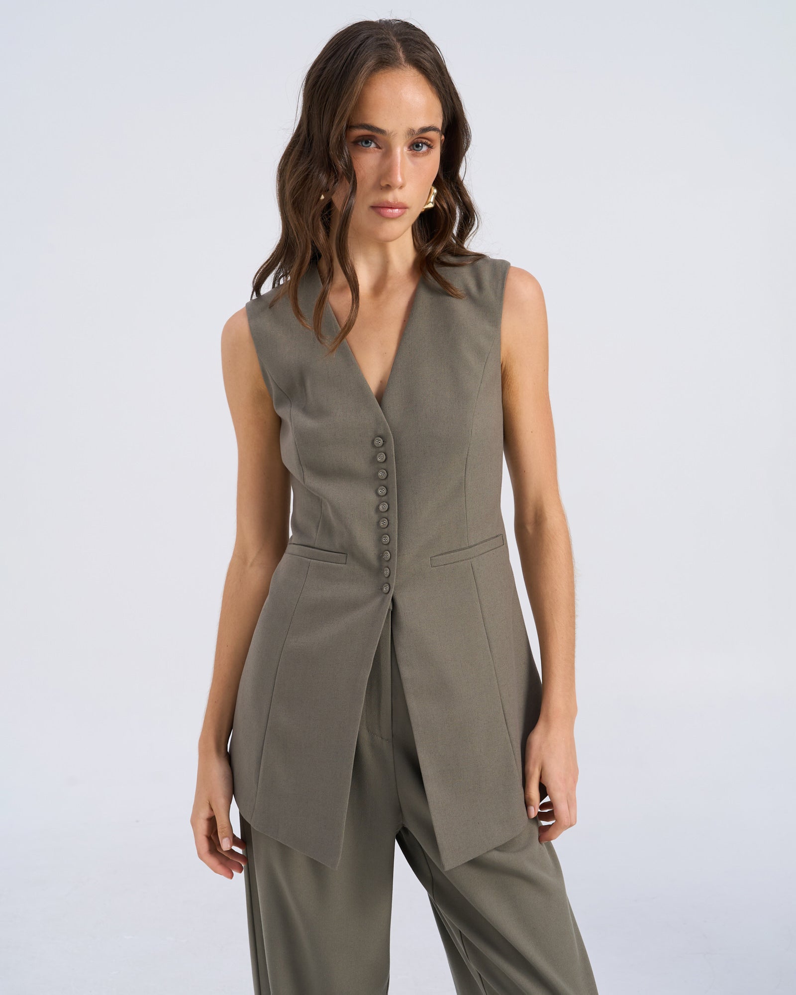 AWSIRA TAILORED WAISTCOAT