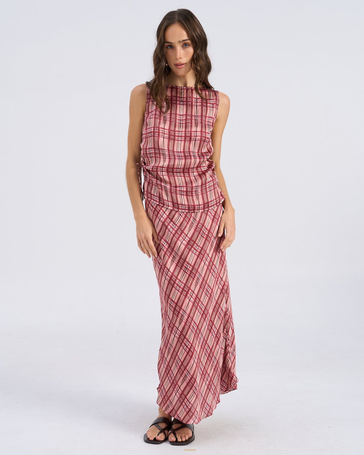 VMILSE PRINTED MAXI SKIRT