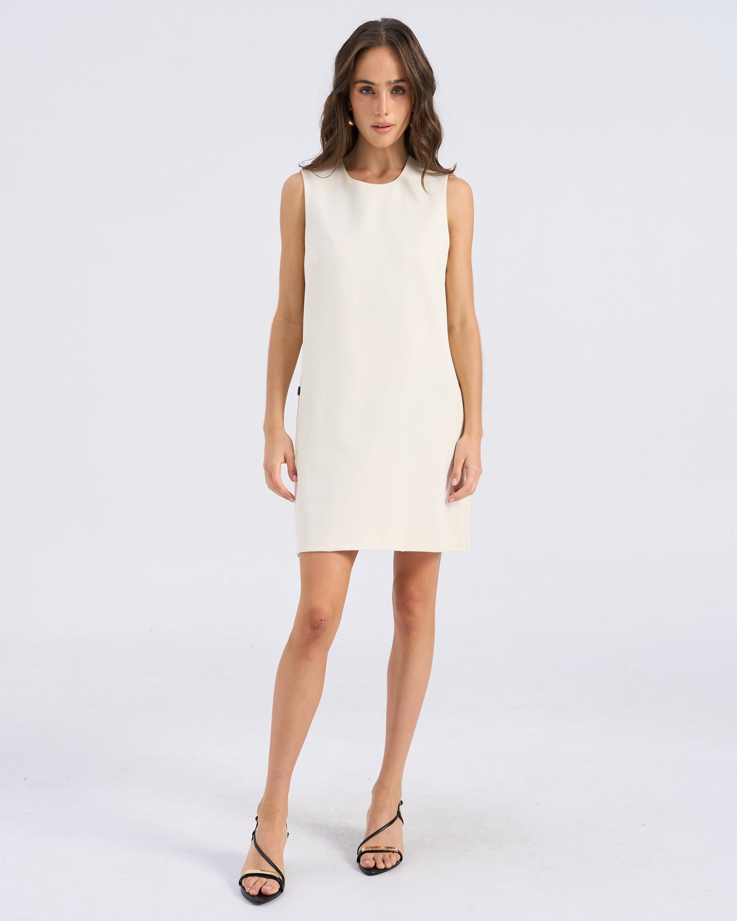 VMFAME BUTTONED MINI DRESS