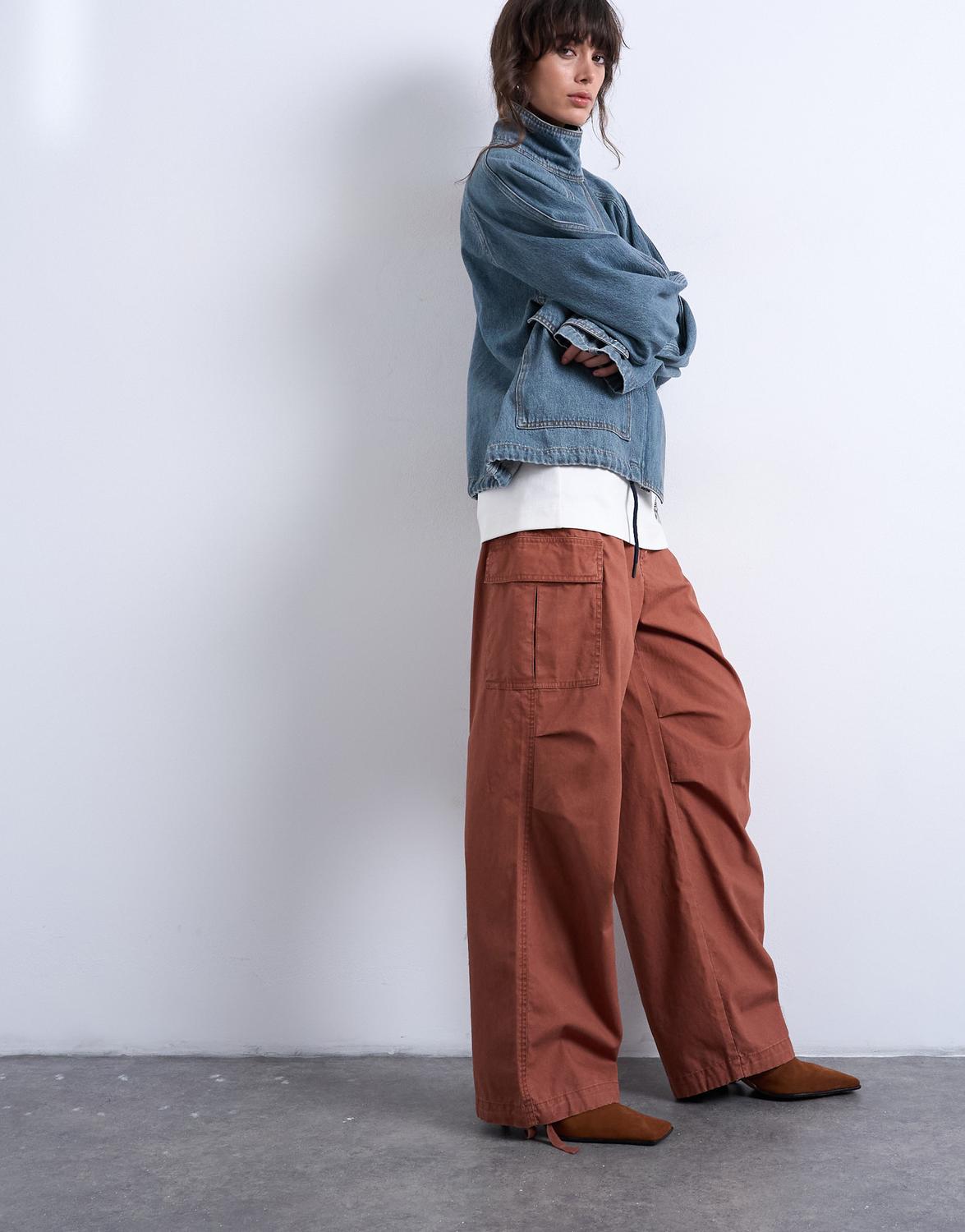 TSCARO COTTON CARGO PANTS