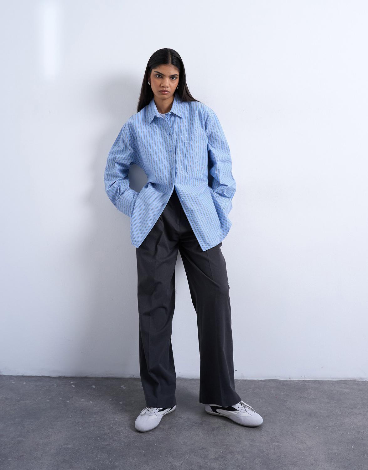 TSDEMI OVERSIZED COTTON SHIRT