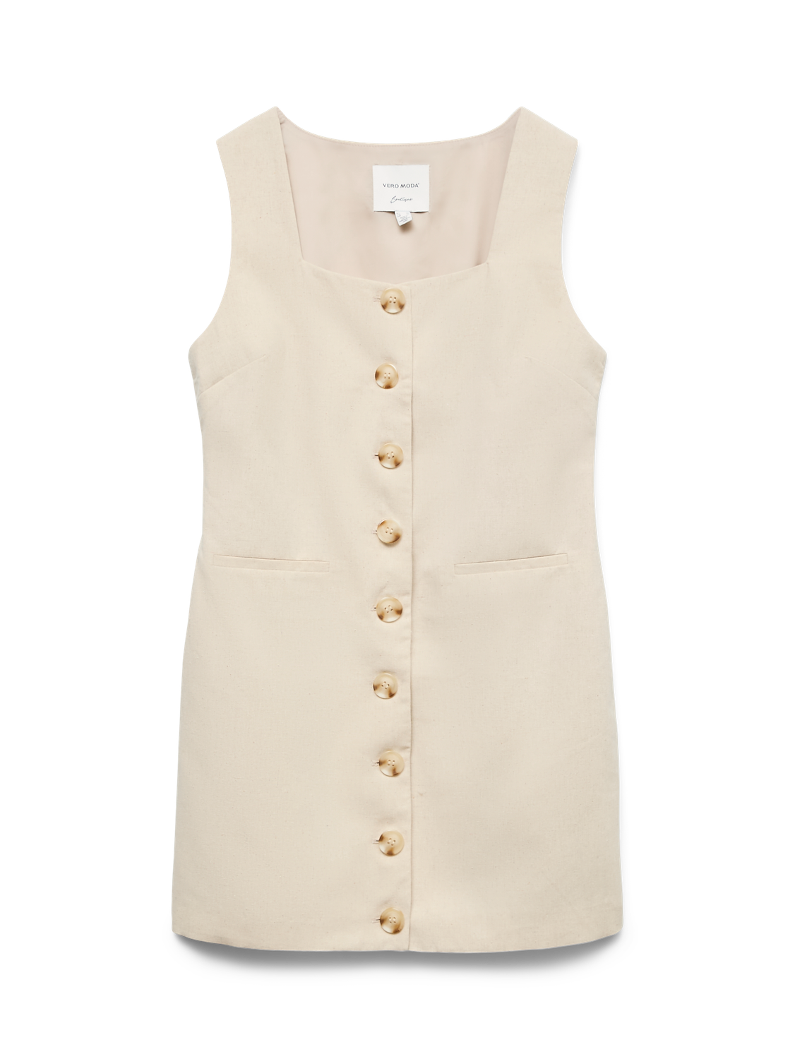 VMKIRA BUTTONED MINI DRESS