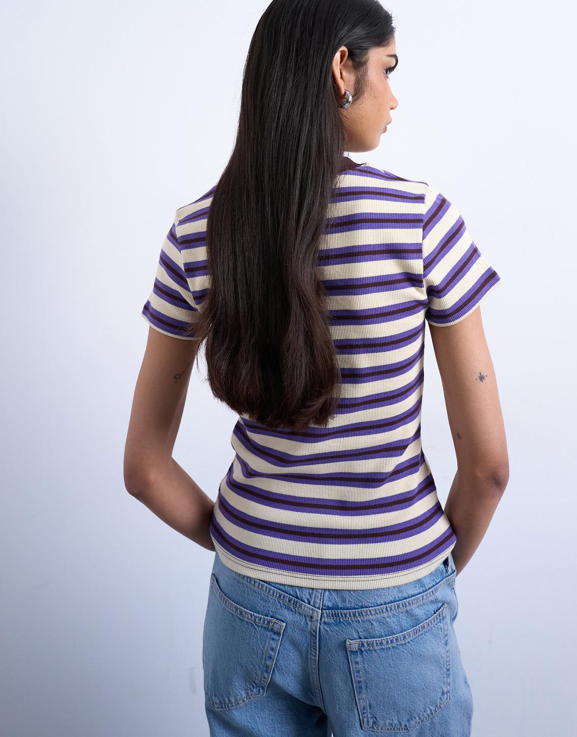 TSSALLY STRIPED T-SHIRT