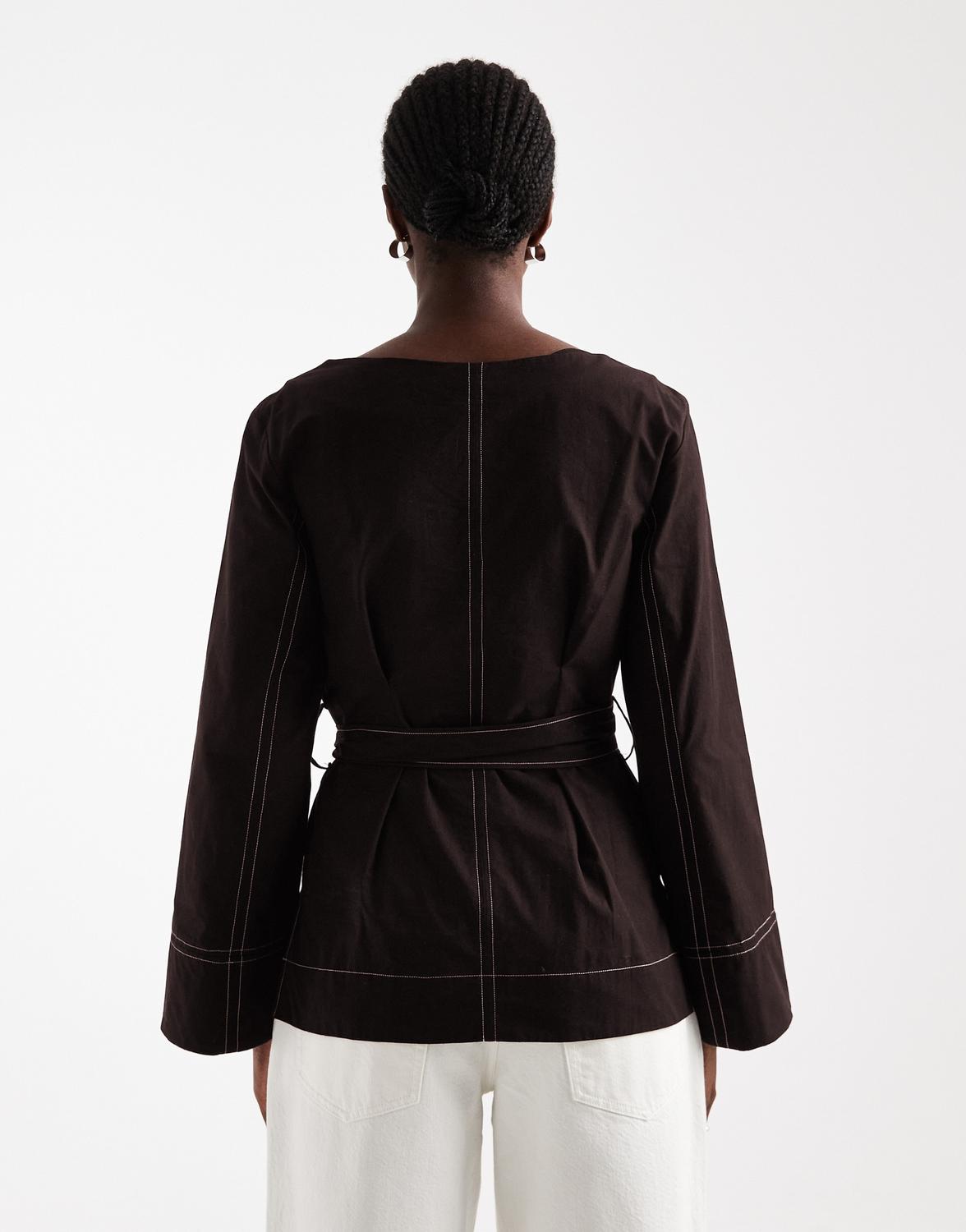 TSIDI Top - Chocolate Brown