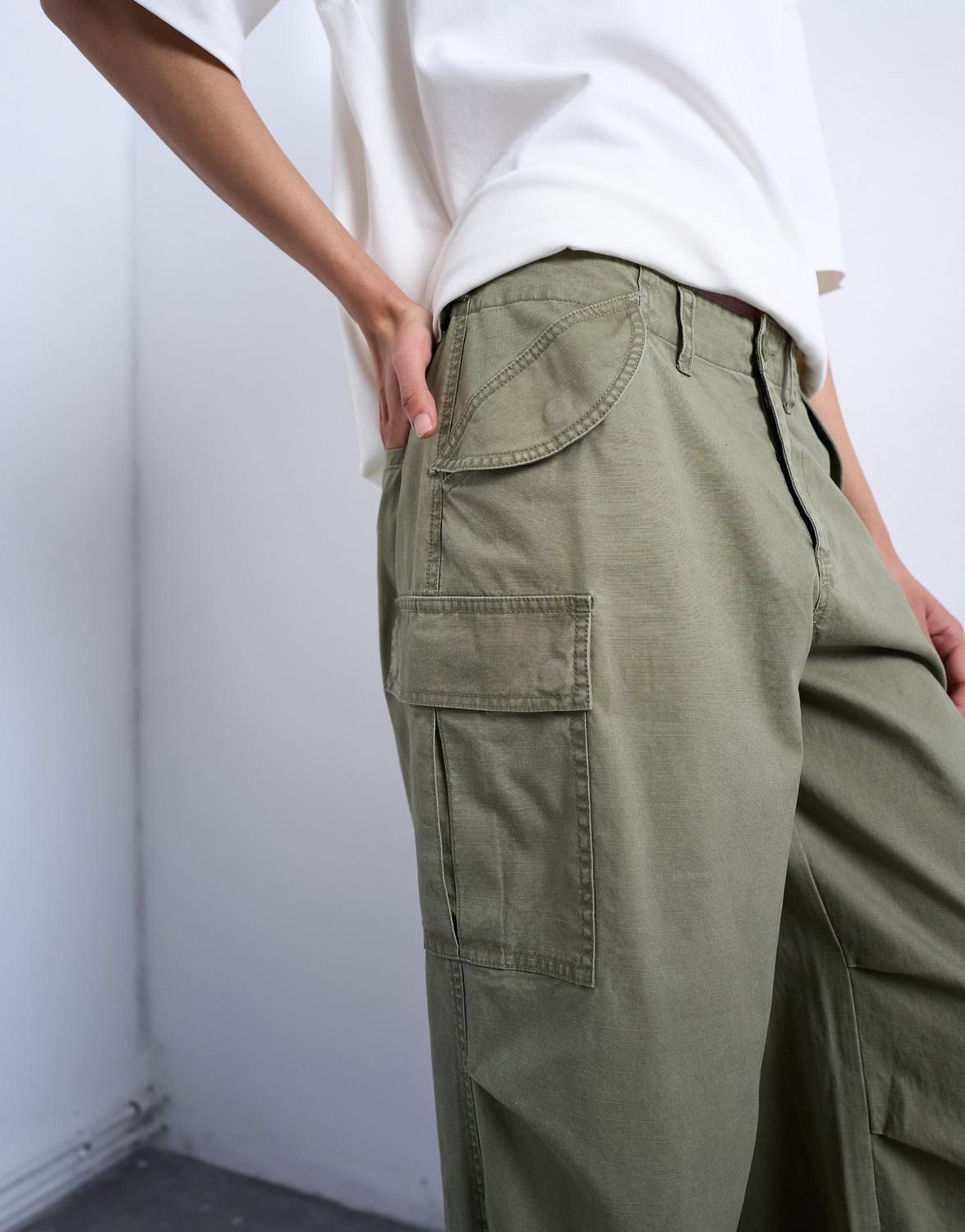 TSCARO COTTON CARGO PANTS
