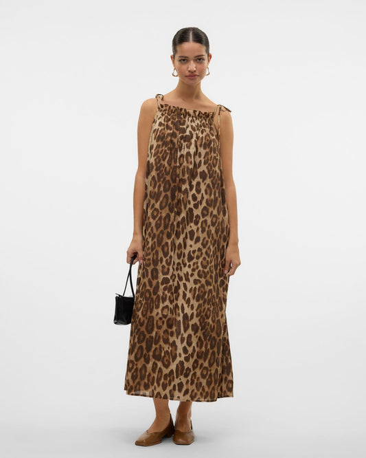 VMROXANNE LEOPARD MAXI DRESS