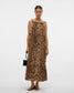 VMROXANNE LEOPARD MAXI DRESS