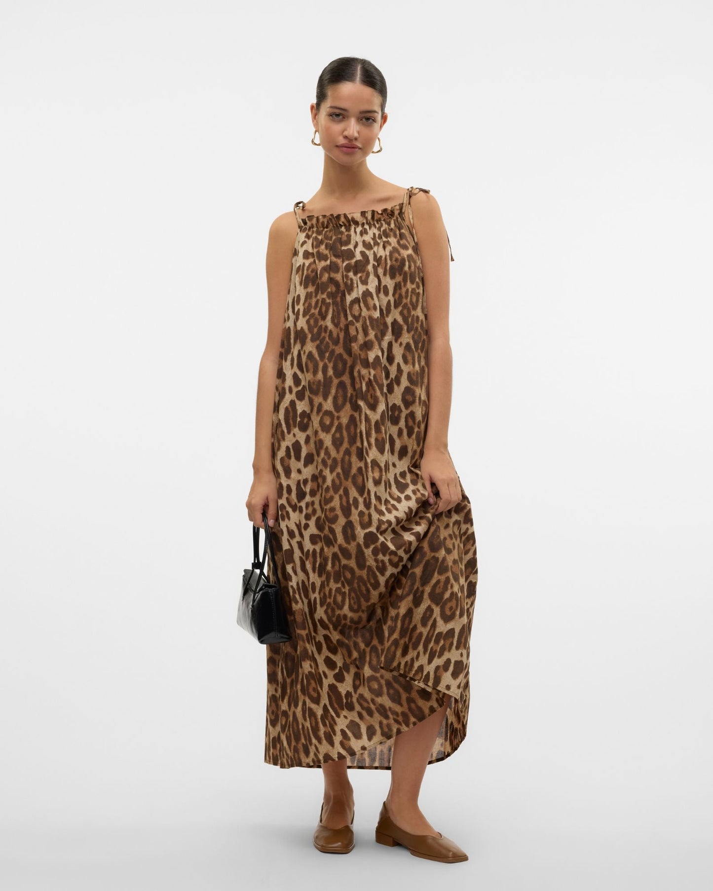 VMROXANNE LEOPARD MAXI DRESS