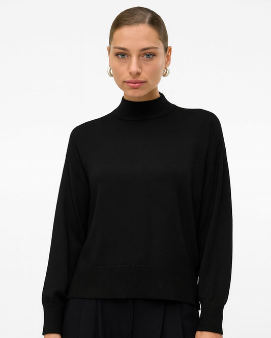 VMHAPPINESS HIGH NECK KNIT