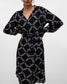 VMBRINA Printed Midi Dress