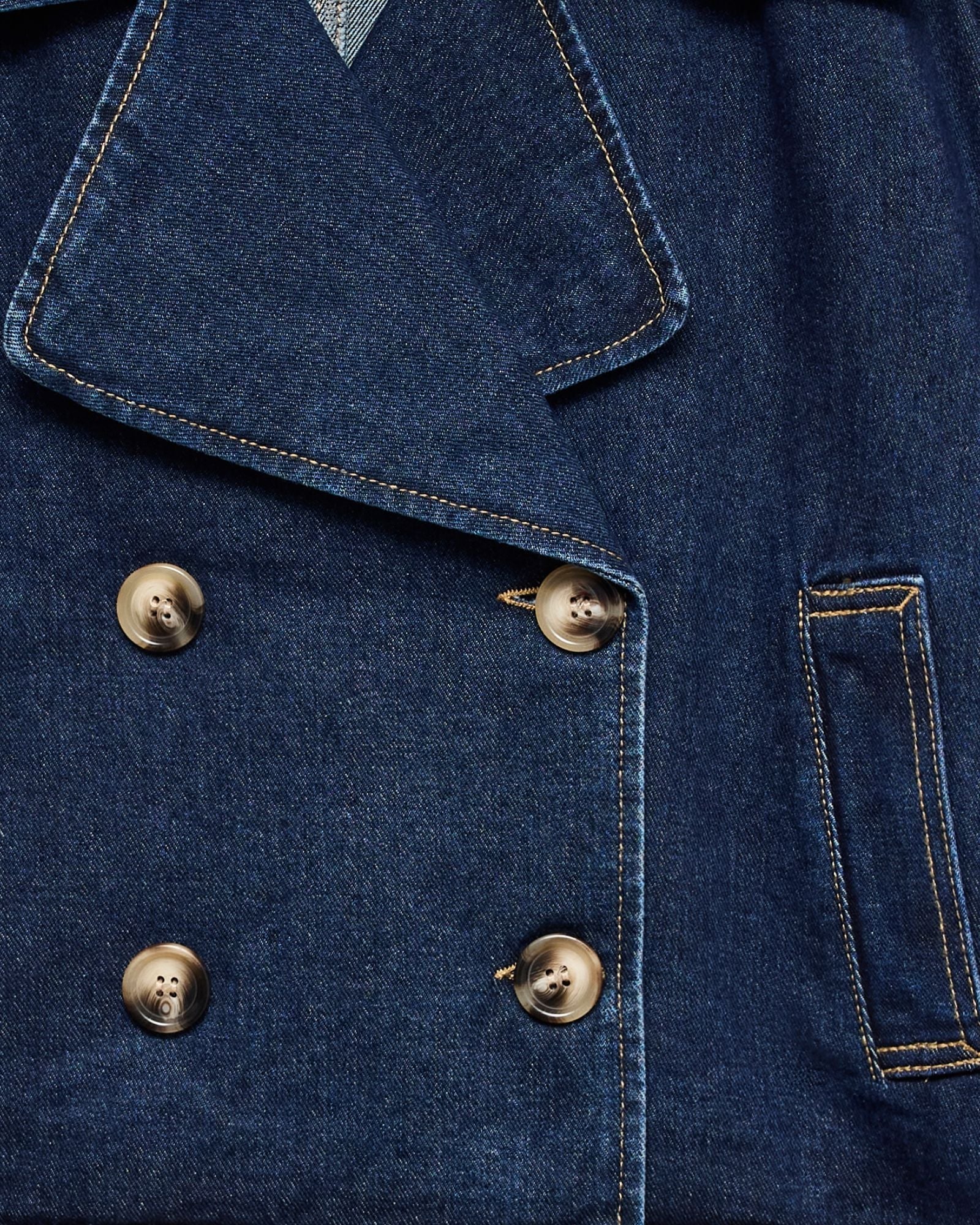 VMLELOU CROPPED DENIM JACKET