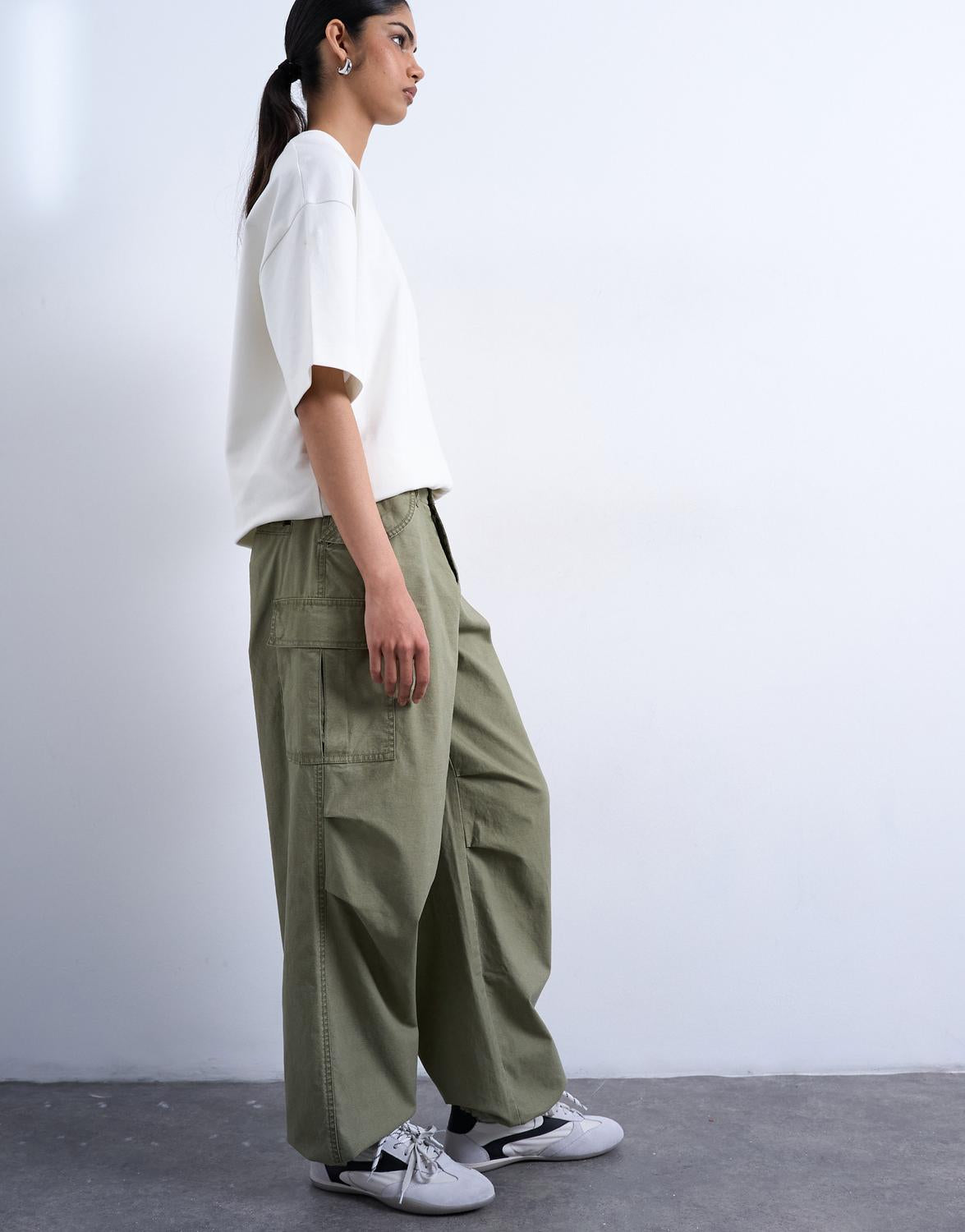 TSCARO COTTON CARGO PANTS