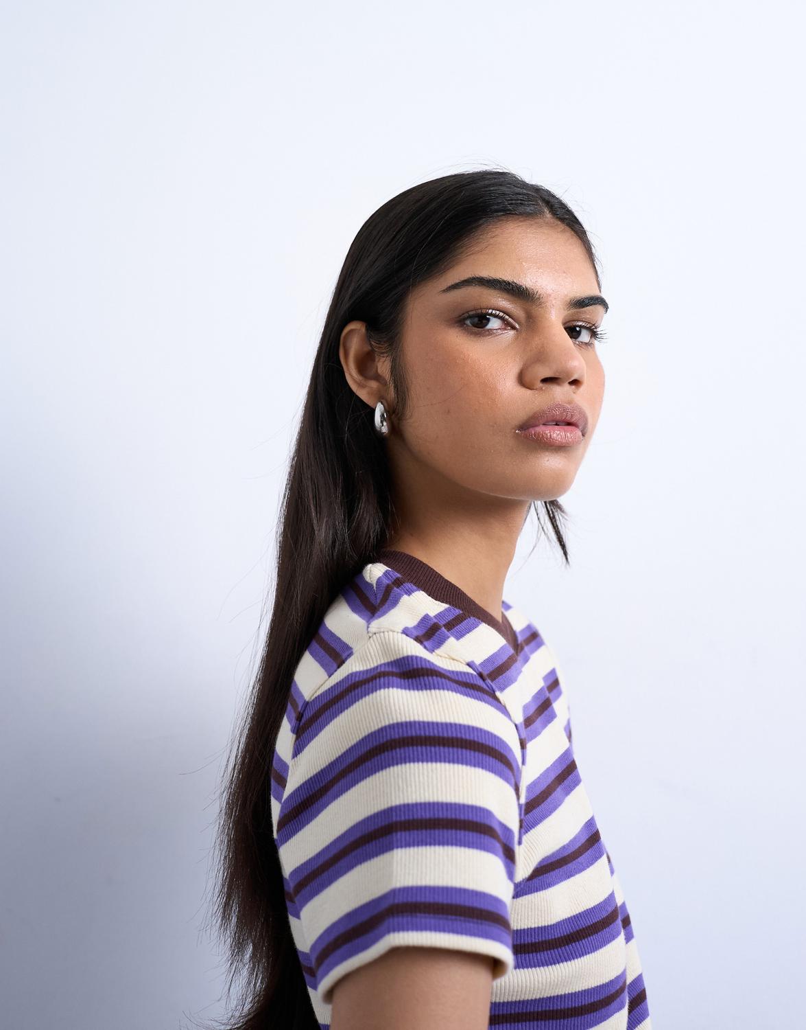 TSSALLY STRIPED T-SHIRT