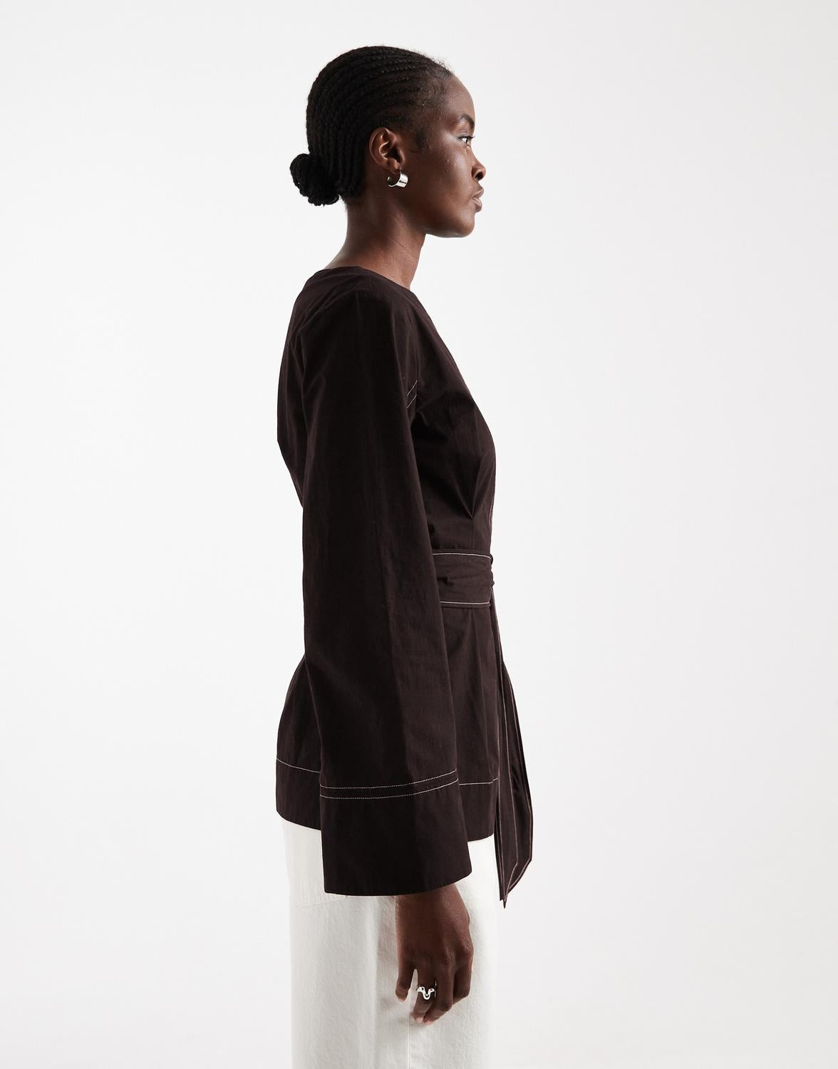 TSIDI Top - Chocolate Brown