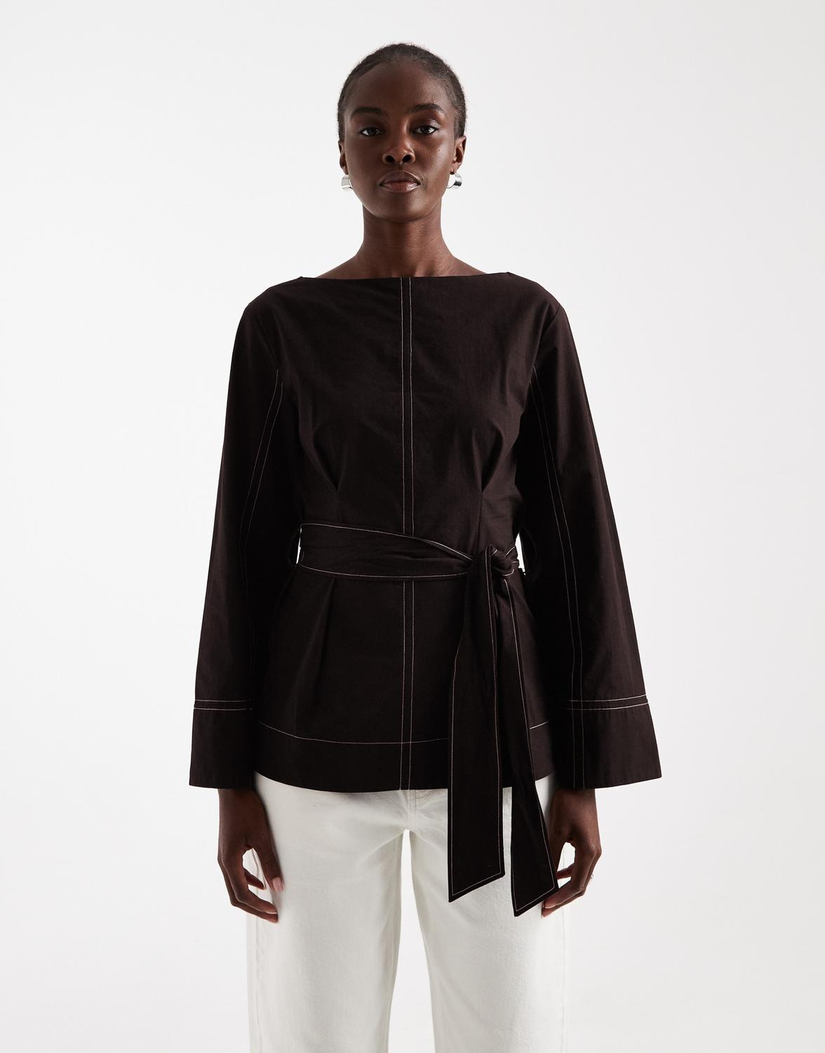 TSIDI Top - Chocolate Brown