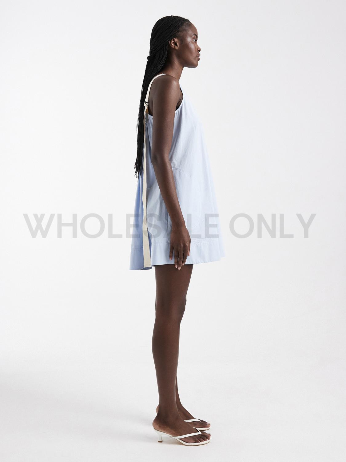 TSMARY Short dress - Pale Khaki