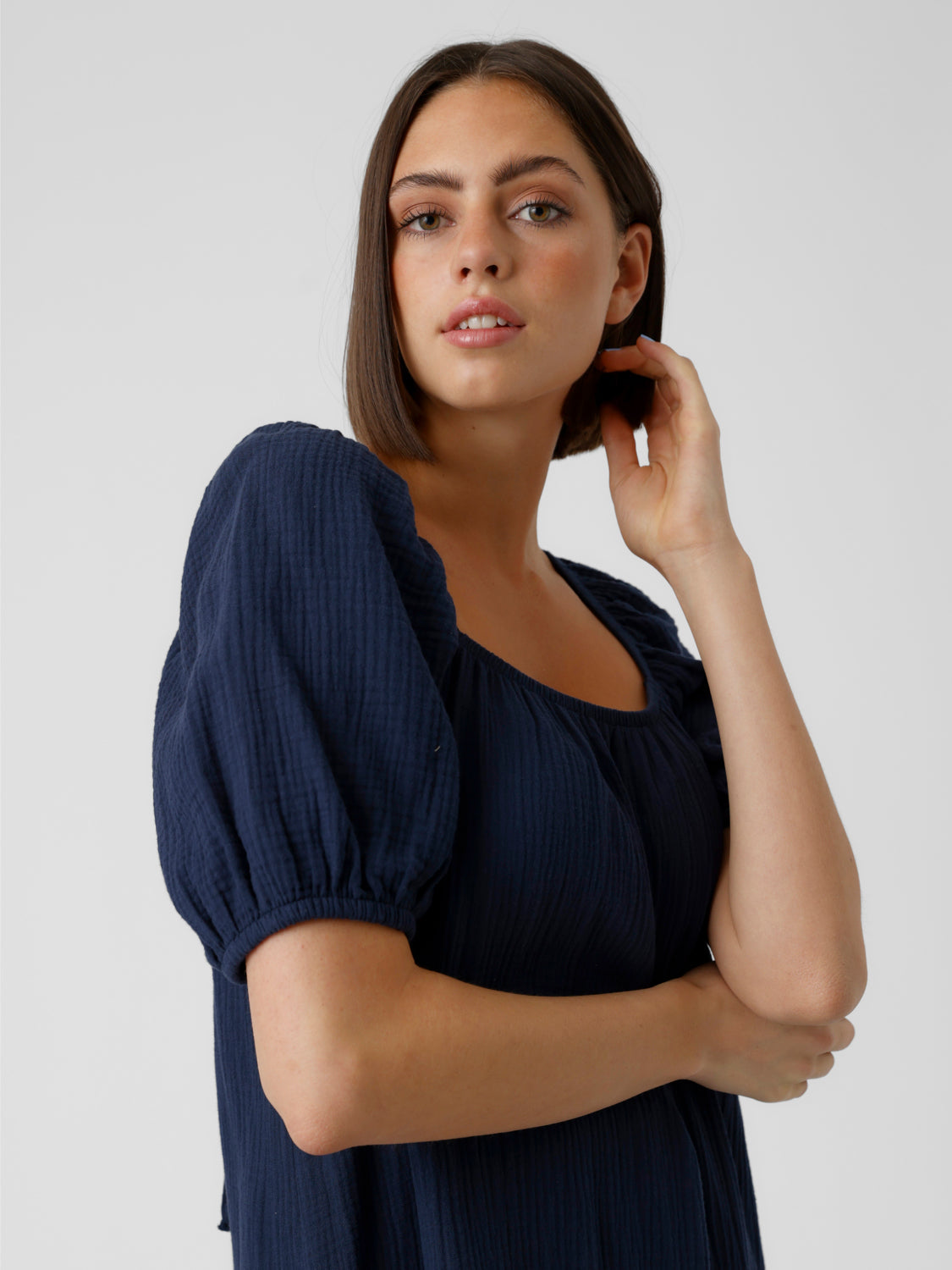 VMNATALI Dress - Navy Blazer