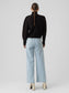VMELKE Knitted pullover - Black