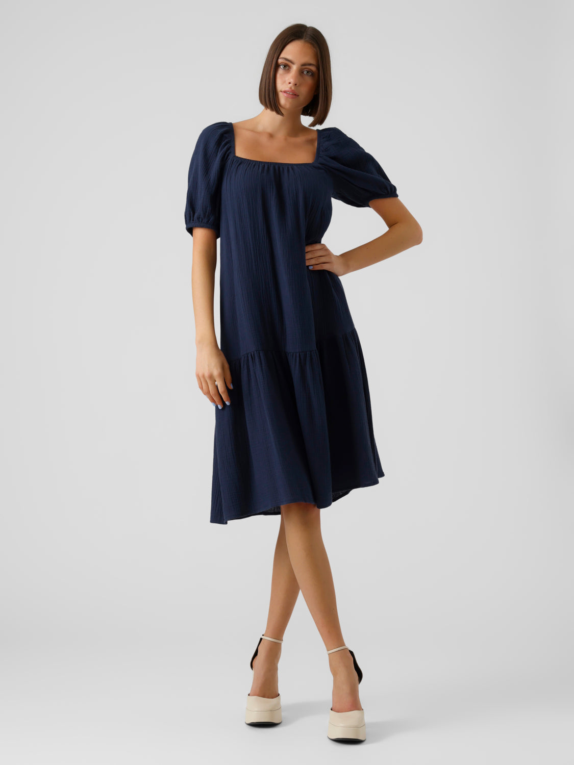 VMNATALI Dress - Navy Blazer