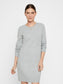VMDOFFY Knitted dress - Light Grey Melange
