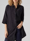 VMNATALI Shirt dress - Black