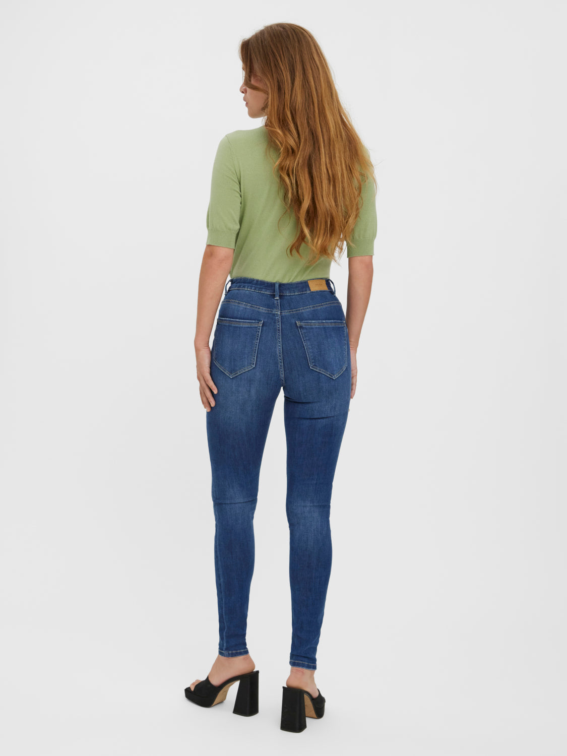 VMSOPHIA Skinny fit jeans - Medium Blue Denim