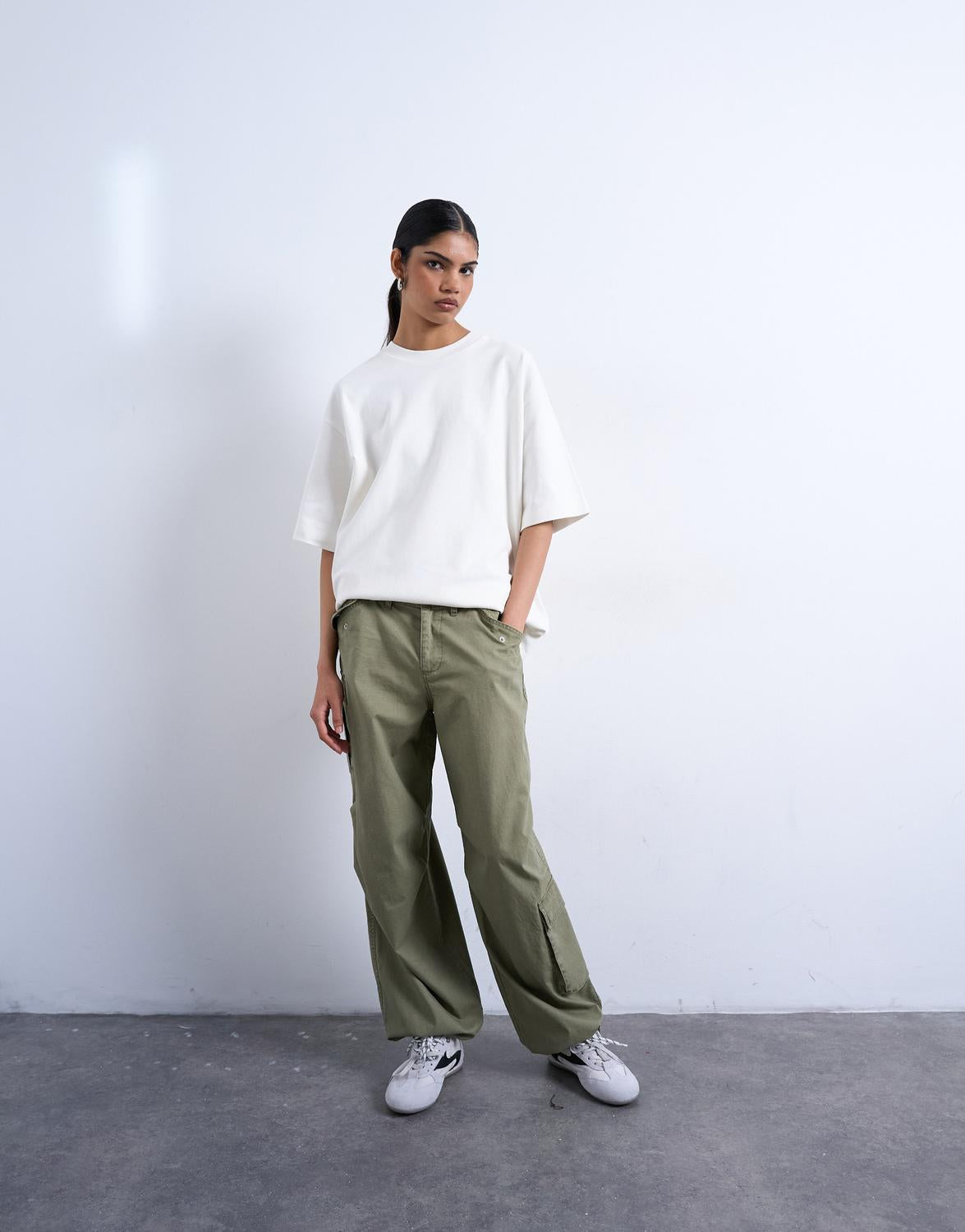 TSCARO COTTON CARGO PANTS