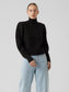VMELKE Knitted pullover - Black