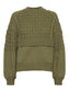VMALEXANDRA Knitted pullover - Olive Branch
