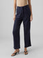 VMVERA Wide leg trousers - Navy Blazer