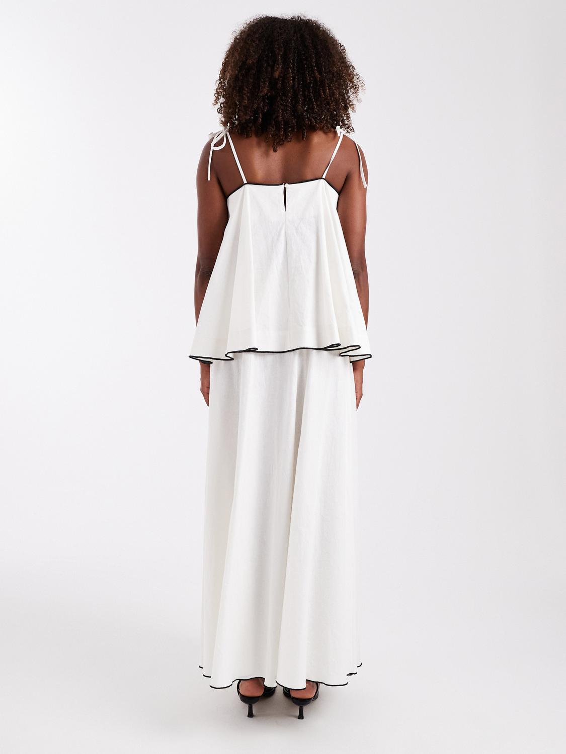 TSCARO Long skirt - Snow White