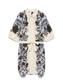 VMAVA PRINTED SHIRT DRESS