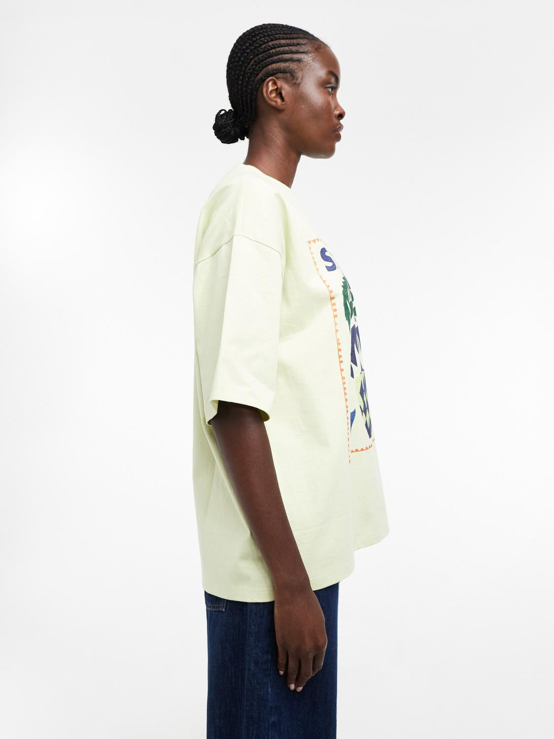 TSLAVA T-Shirt - Lime Green