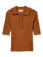 AWSHIRLI KNITTED POLO TOP
