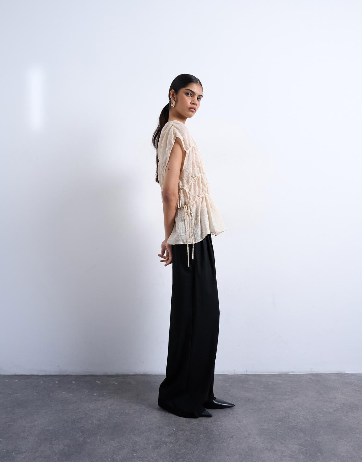 TSENA RUFFLED TOP
