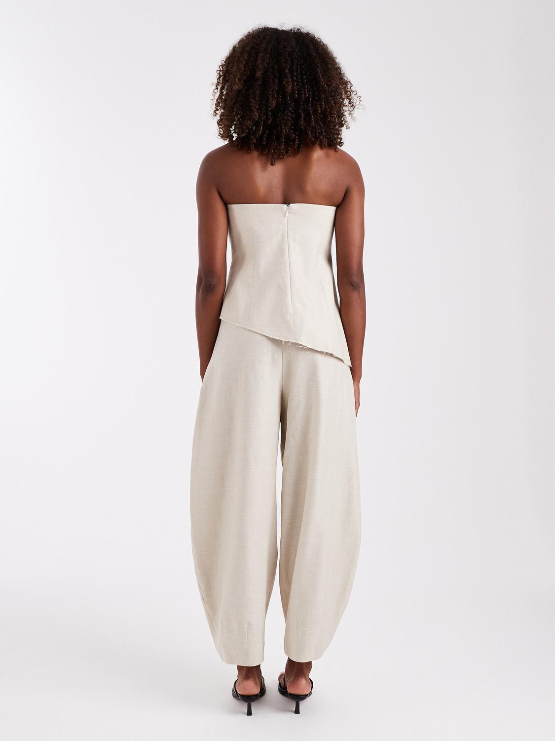 TSSINA Trousers - Abbey Stone