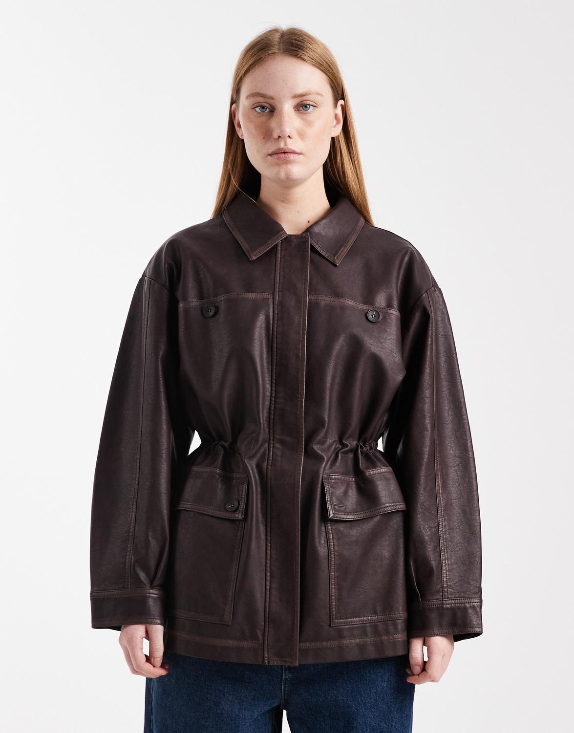 TSTANJA Jacket - Bronze Brown