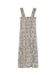 VMMENNY PRINTED MIDI DRESS